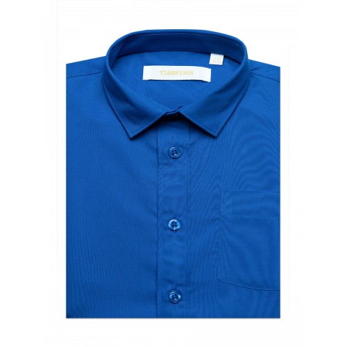 Рубашка  для мальчиков Tsarevich 11_Modal Цв. синий р-р. 128 панама женская однотонная minaku синий р р 56 58