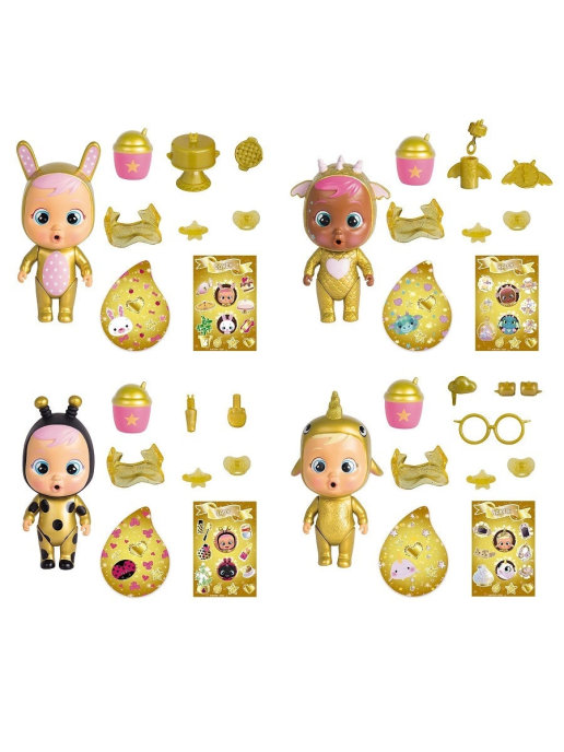 фото Кукла imc toys cry babies magic tears golden edition плачущий младенец 7 видов 93348/1