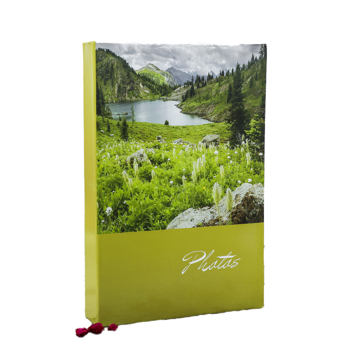 

Фотоальбом на 300 фото 10х15 см "Ландшафт-3" книжный п-т МИКС