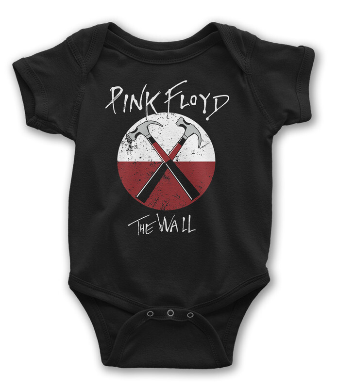 Боди детское WILD CHILD Pink Floyd / The Wall, цв.черный р.68 боди детское wild child pink floyd с котом цв р 56