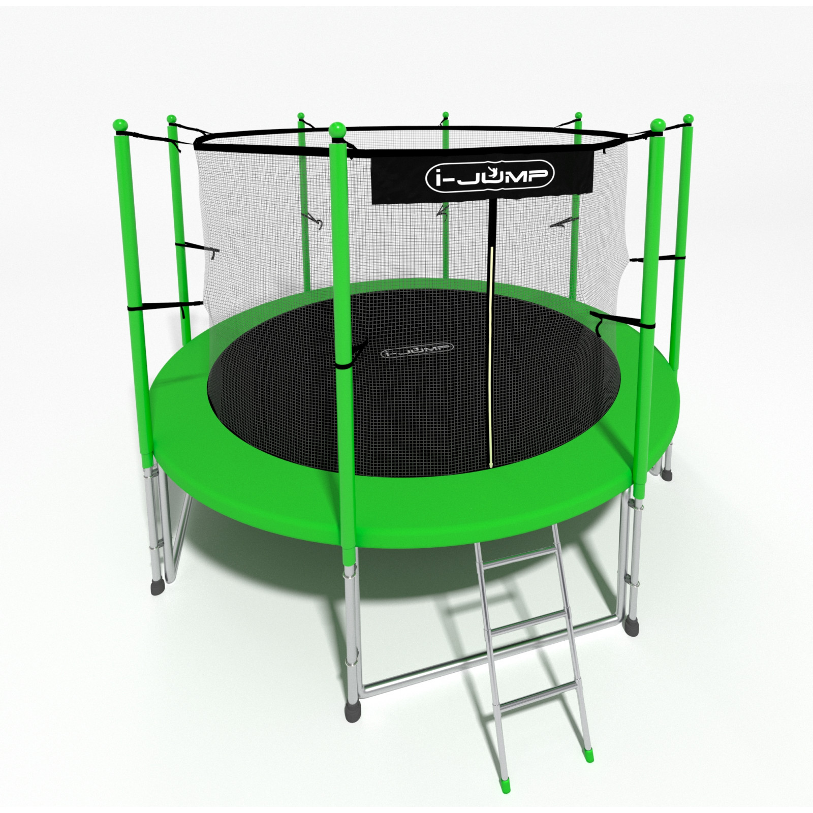 фото Батут i-jump classic light 14ft green