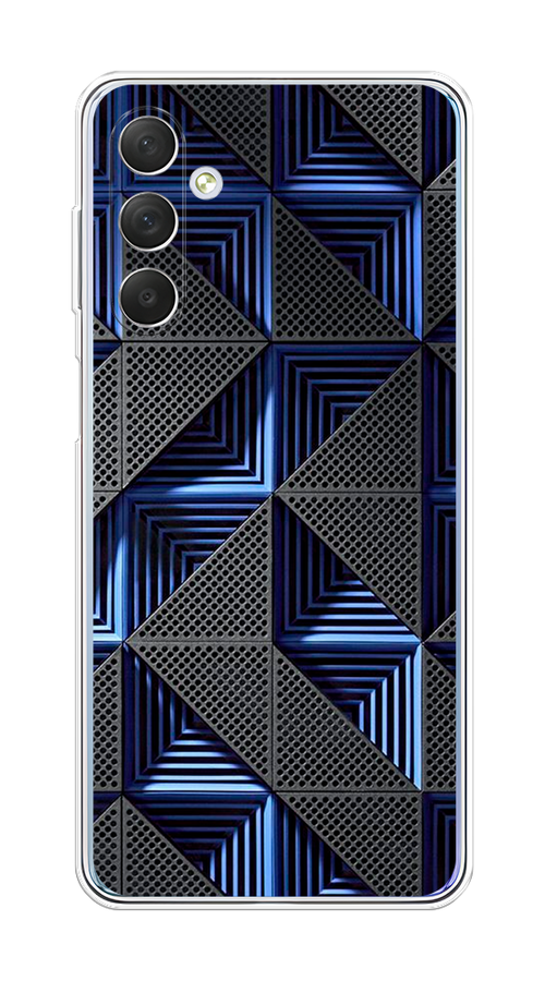 

Чехол на Samsung Galaxy M54 "IBM", Серый;синий, 2108250-3
