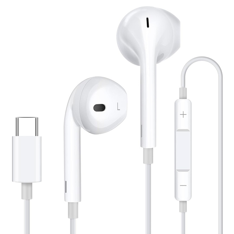 

Гарнитура iPh 15 EarPods USB-C (no logo) (IS003592)