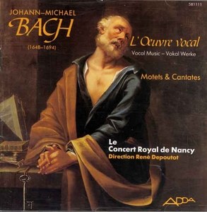 

Bach, Johann Michael: Motets & Cantatas / Depoutot, 1 CD