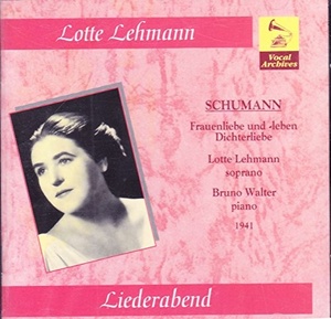 

Schumann - Lehmann, Lotte: Liederabend, 1 CD