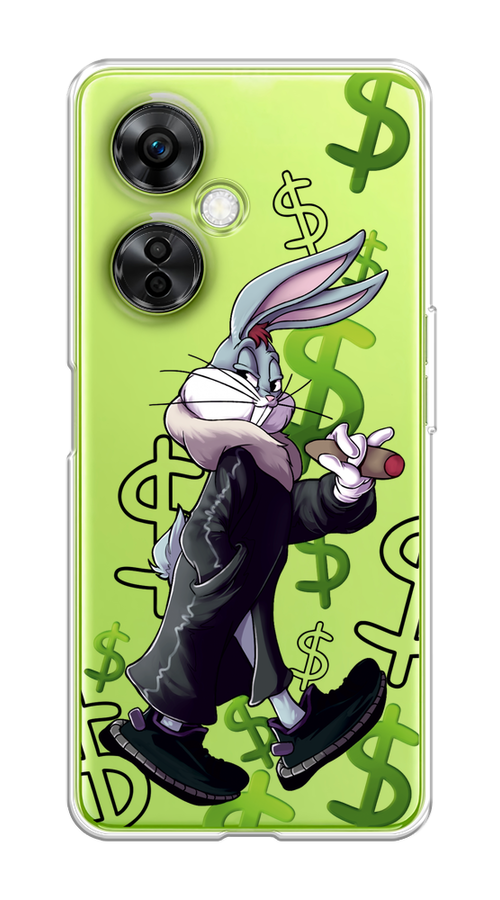 

Чехол на OnePlus Nord N30 5G/CE3 5G/CE3 Lite "Rich Bugs Bunny", Зеленый;черный;голубой, 153750-6