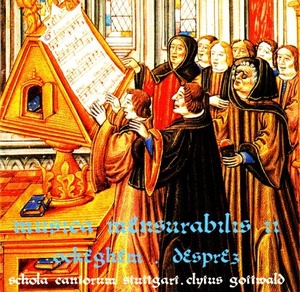 

Ockeghem / DesPrez: Masses. de Gottwald et Schola Cantorum Stuttgart de Bayer, 1 CD