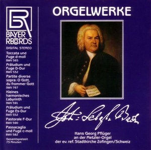 

Bach. Orgelwerke - by Hans Georg Pflüger, 1 CD