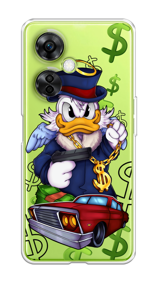 

Чехол на OnePlus Nord N30 5G/CE3 5G/CE3 Lite "Scrooge McDuck with a Gold Chain", Красный;синий;белый, 153750-6