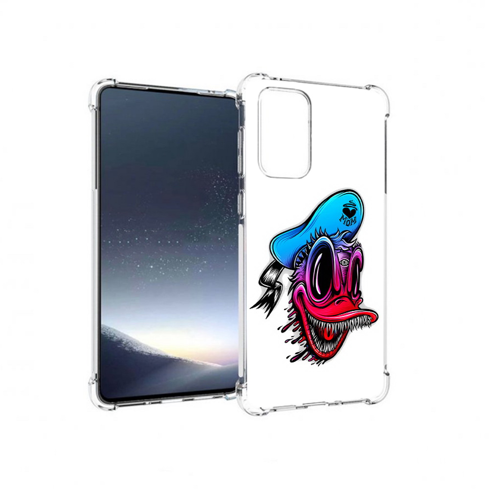 

Чехол MyPads Tocco для Samsung Galaxy A73 Дональд (PT226913.548.71), Прозрачный, Tocco