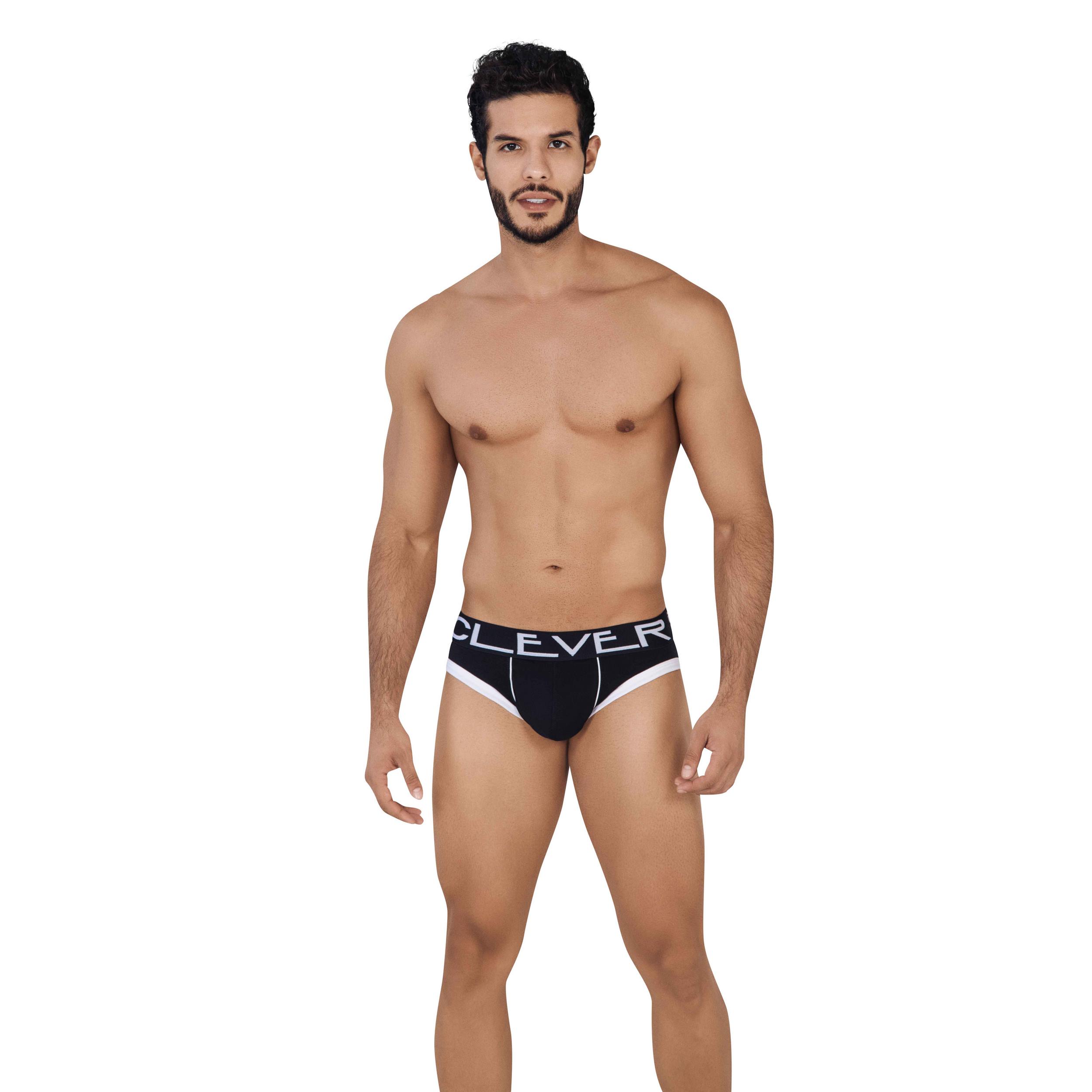 Трусы мужские Clever Masculine Underwear 0624 черные S