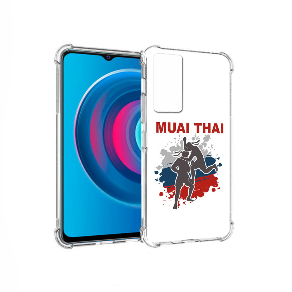 

Чехол MyPads Tocco для Vivo Y74s Муайтай (PT224892.430.123), Прозрачный, Tocco