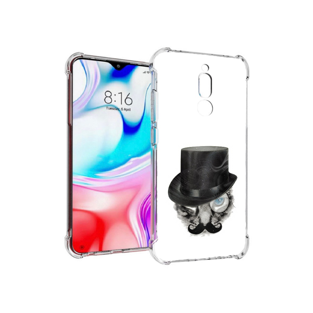 Чехол MyPads Tocco для Xiaomi Redmi 8 интелегентный кот (PT138911.300.378)