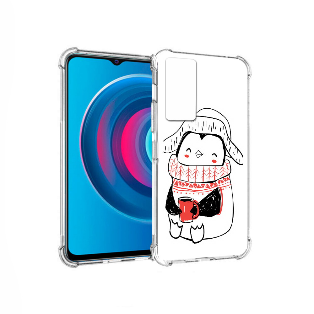 

Чехол MyPads Tocco для Vivo Y74s Милый пингвин (PT224892.430.115), Прозрачный, Tocco