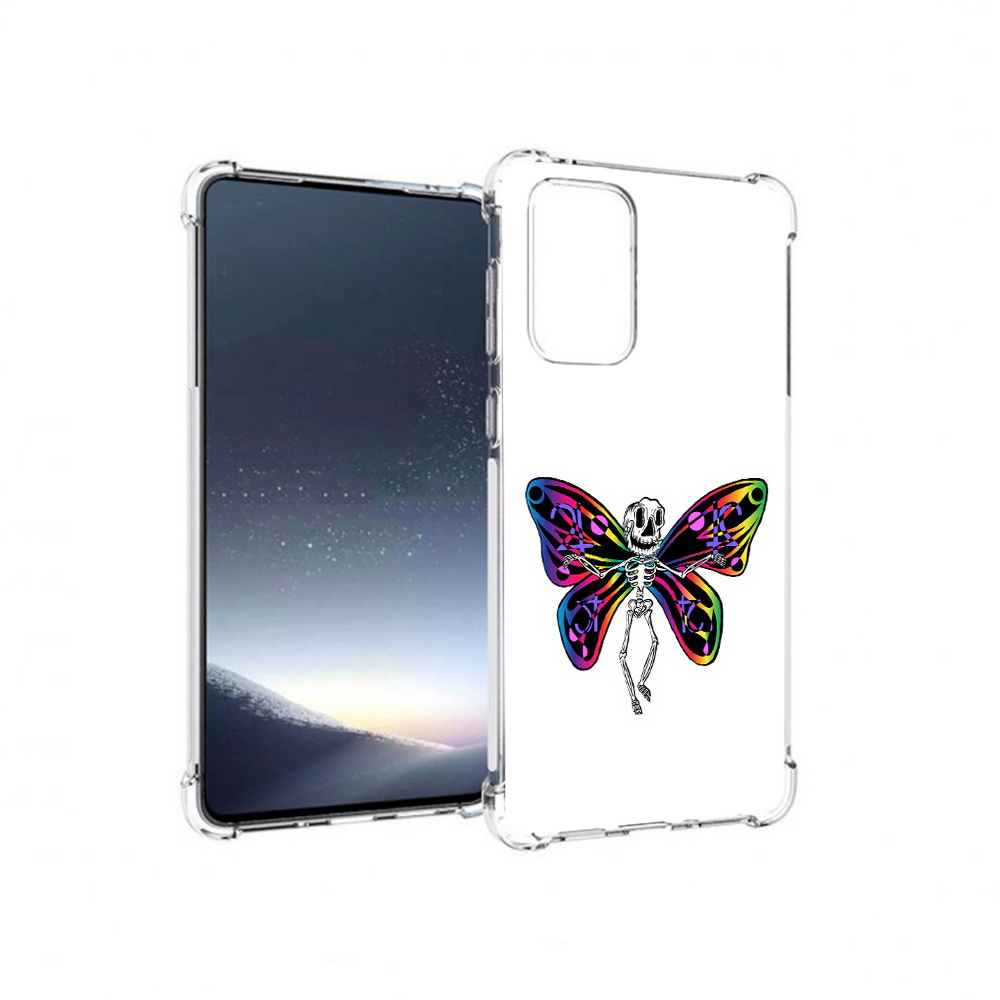 

Чехол MyPads Tocco для Samsung Galaxy A73 эффект бабочки (PT226913.548.701), Прозрачный, Tocco
