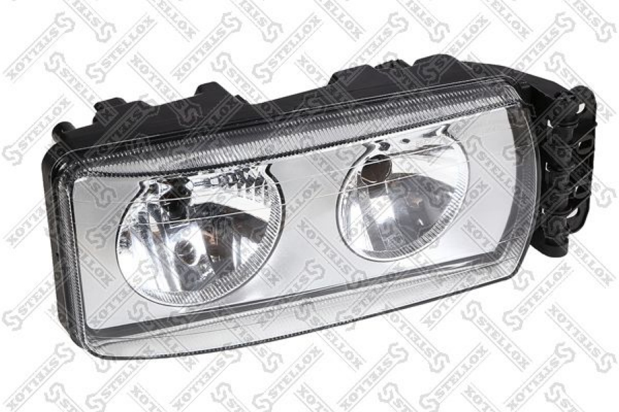 фото Фара в сборе левая h7/h7/w5w ручной корректор iveco stralis 07> stellox