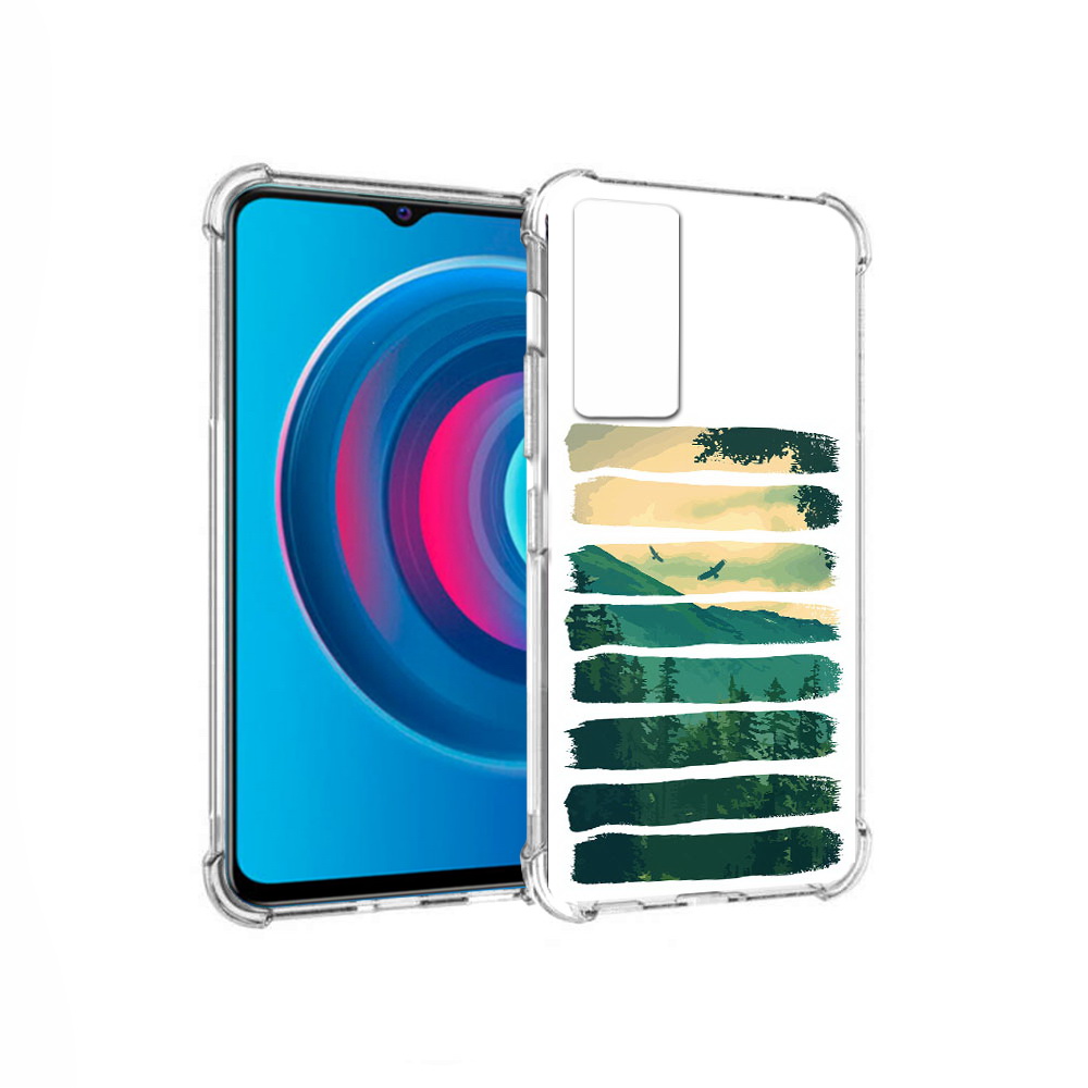 

Чехол MyPads Tocco для Vivo Y74s Лесная чаща (PT224892.430.107), Прозрачный, Tocco