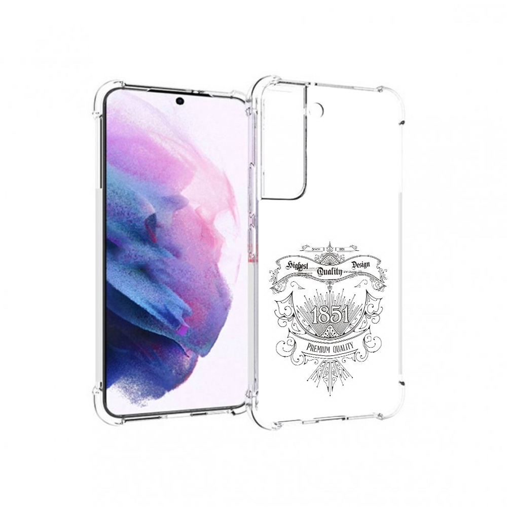 

Чехол MyPads Tocco для Samsung Galaxy S22 логотип 1851 год (PT194926.508.444), Прозрачный, Tocco