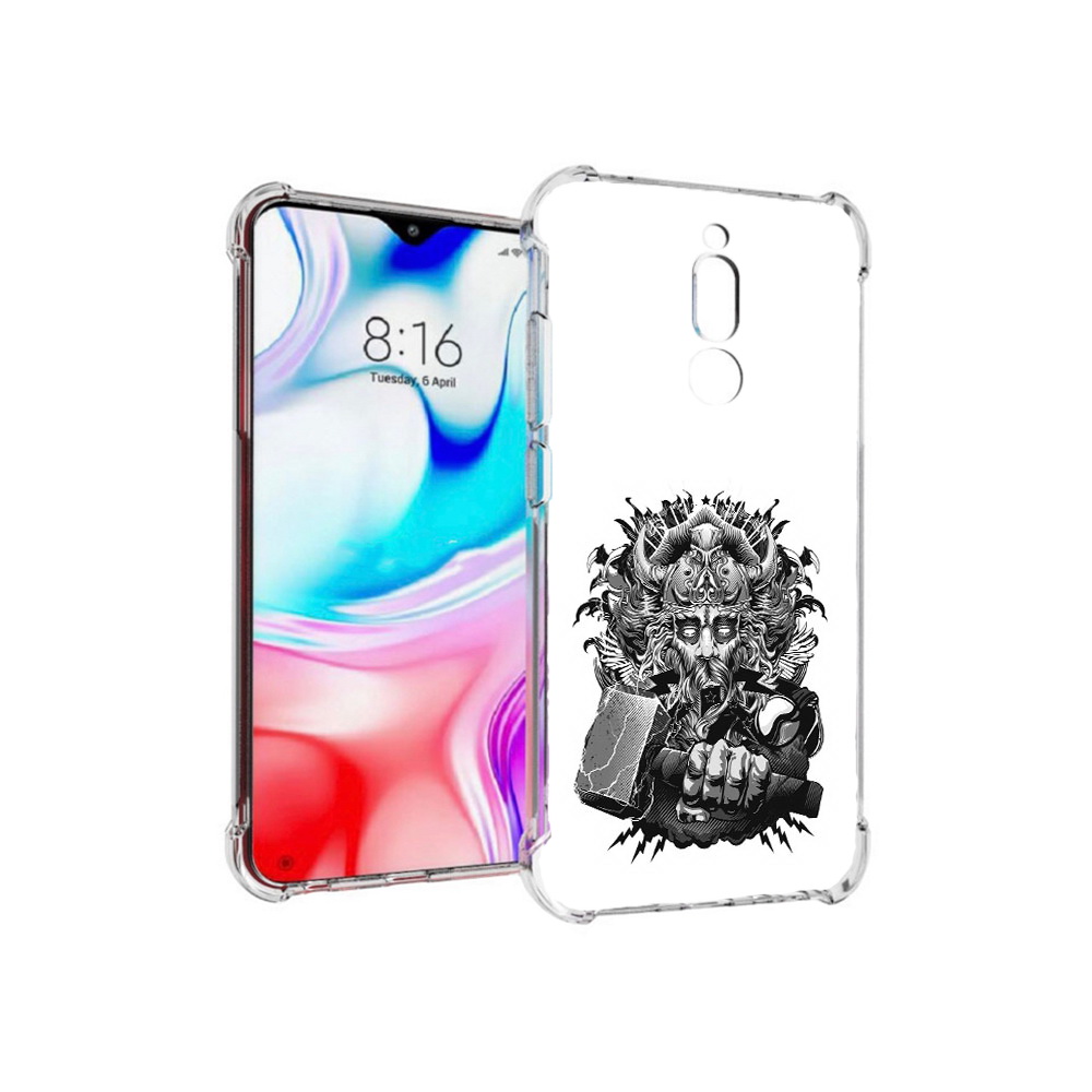 

Чехол MyPads Tocco для Xiaomi Redmi 8 злой тор (PT138911.300.363), Прозрачный, Tocco