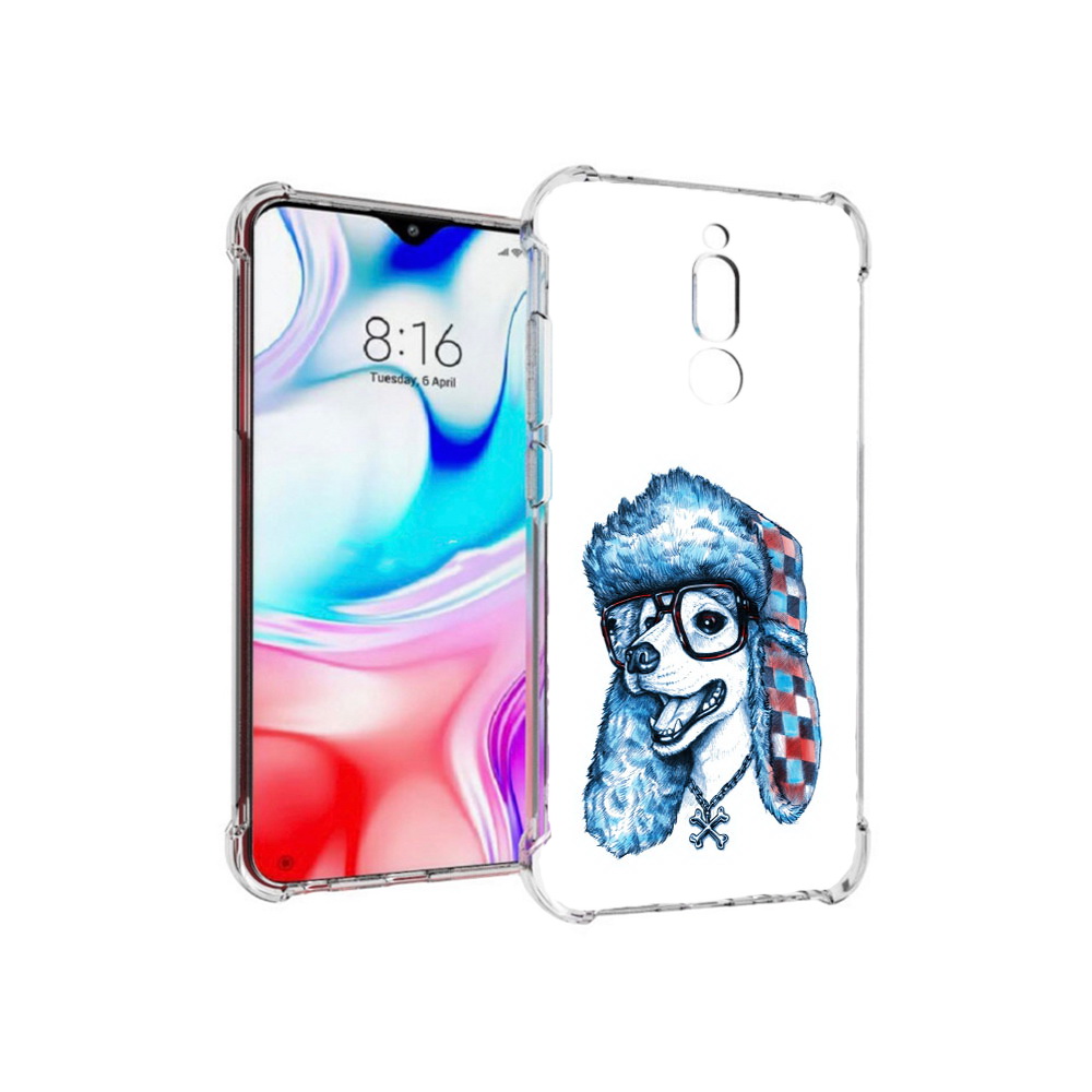 

Чехол MyPads Tocco для Xiaomi Redmi 8 зимний пес (PT138911.300.362), Прозрачный, Tocco
