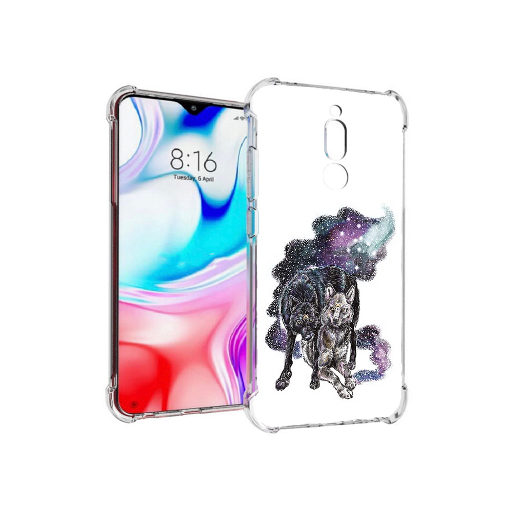 

Чехол MyPads Tocco для Xiaomi Redmi 8 звездные волки (PT138911.300.352), Прозрачный, Tocco
