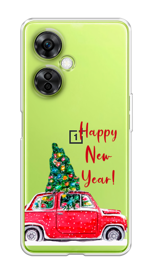 

Чехол на OnePlus Nord N30 5G/CE3 5G/CE3 Lite "Happy New Year", Красный;зеленый, 153750-5