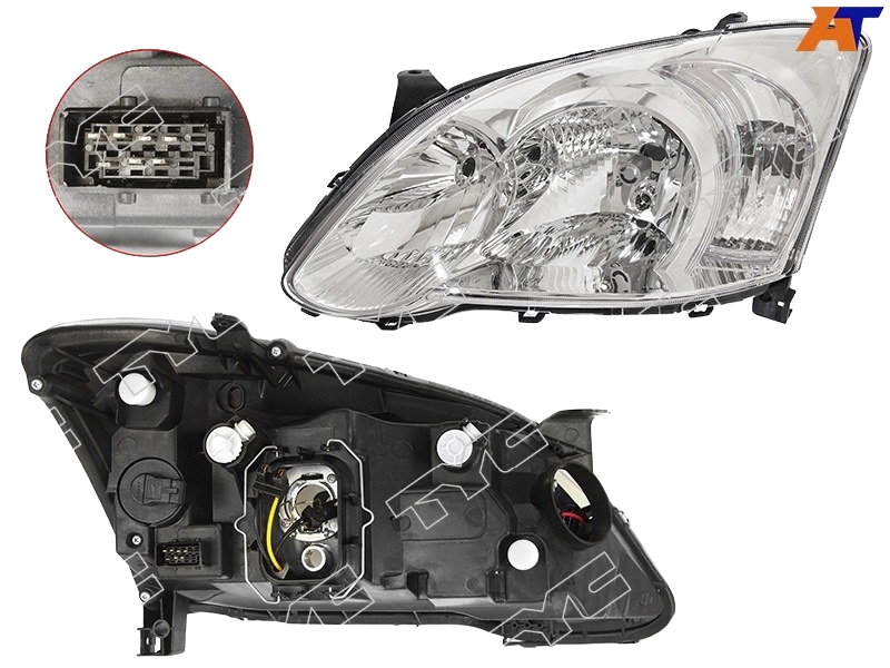 

Фара Toyota Runx/Allex/Corolla Hbk 04-06 Lh (левый) (Евросвет) TYC арт. TG-212-11H6L-LD-EM