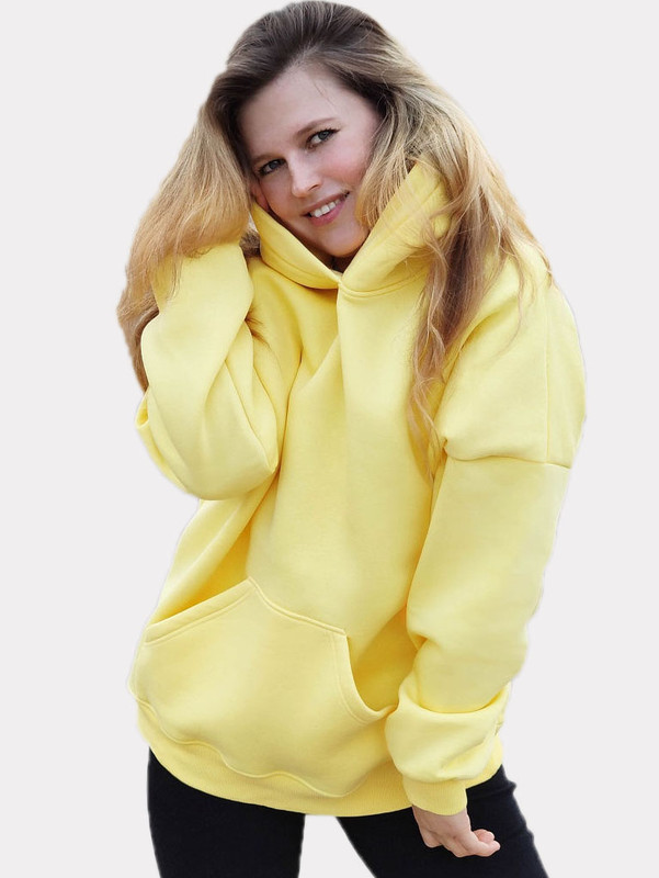 

Худи женское Aussie wear Sport желтое L, Sport