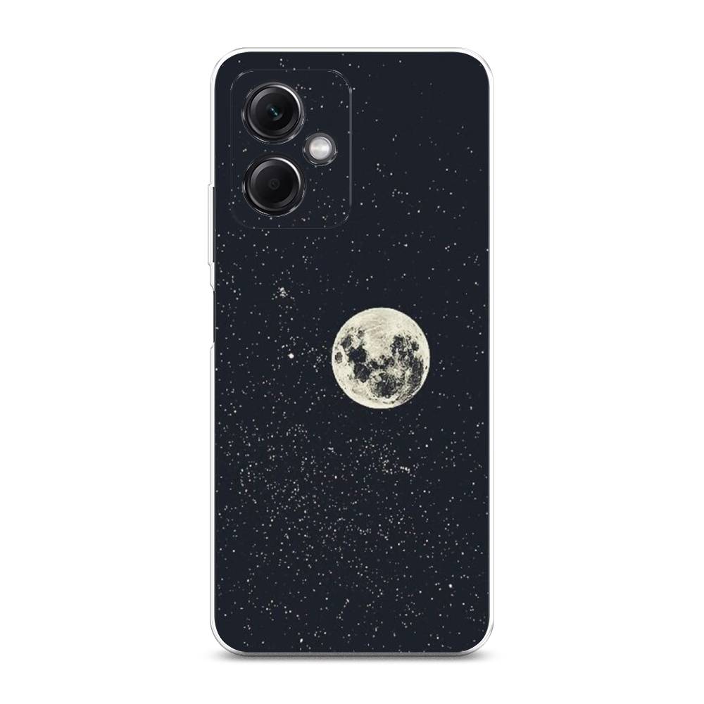 

Чехол на Xiaomi Redmi Note 12 5G "Полнолуние", Красный, 316950-2