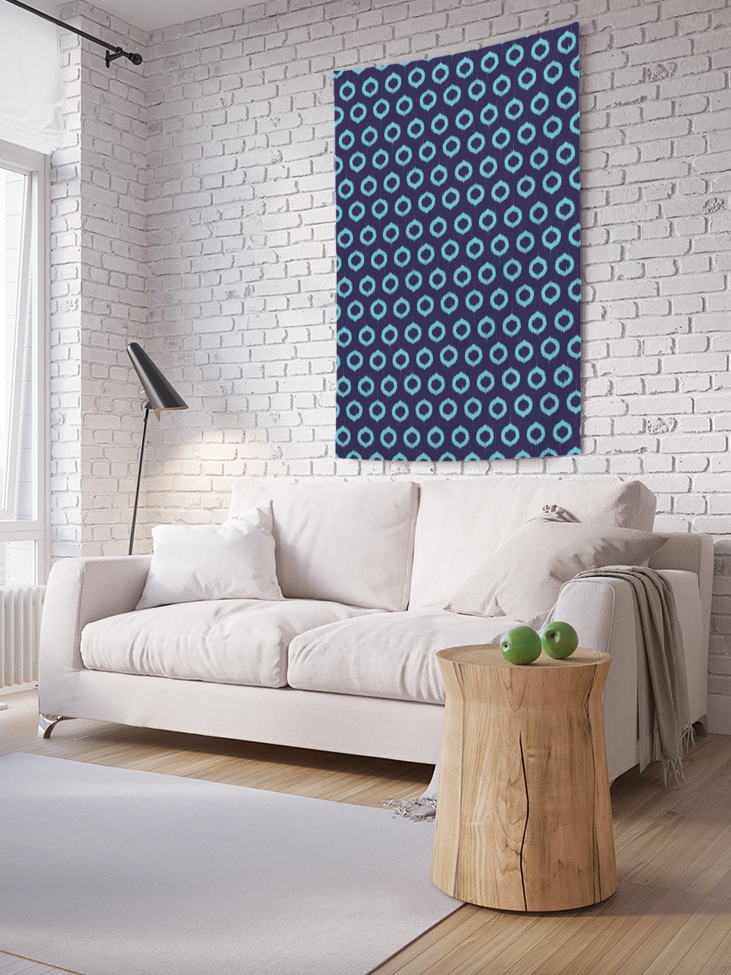 

Вертикальное фотопанно на стену JoyArty Контурный икат 150x200 см, Контурный икат