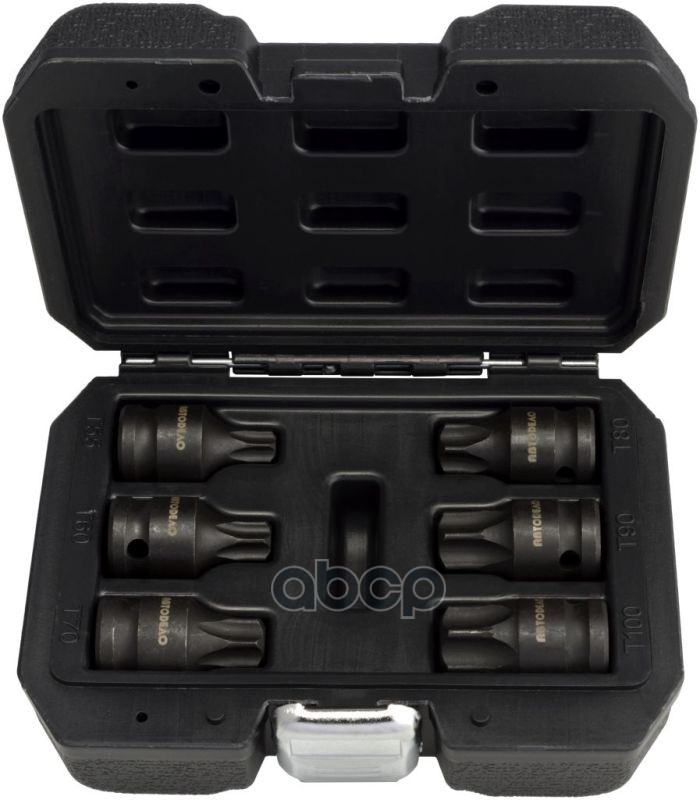 

Набор Головок Ударных Torx 1/2" 6 Пр. Т55-T100 Автодело АвтоDело арт. 40194