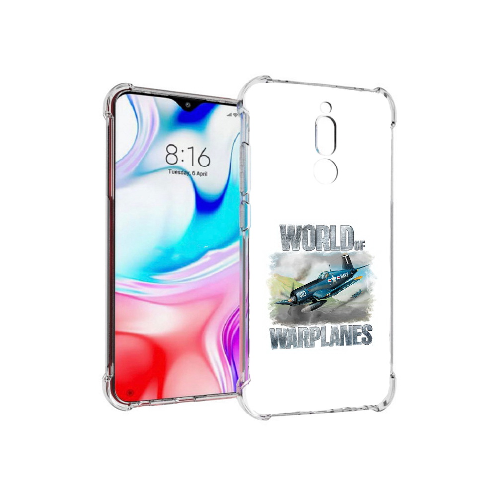 

Чехол MyPads Tocco для Xiaomi Redmi 8 Боевой самолет (PT138911.300.32), Прозрачный, Tocco