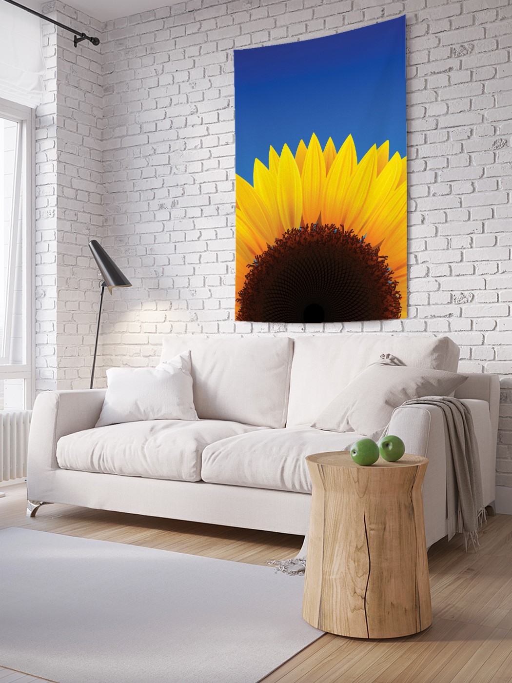 

Вертикальное фотопанно на стену JoyArty Подсолнечник 150x200 см, Подсолнечник
