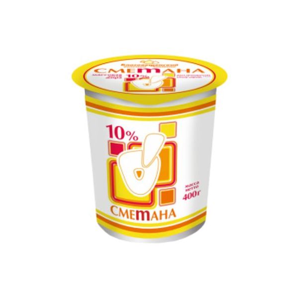 

Сметана Томак 10% БЗМЖ 400 г