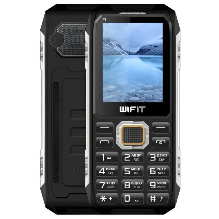 

Мобильный телефон Wifit WIPHONE F1 черный (10418346)