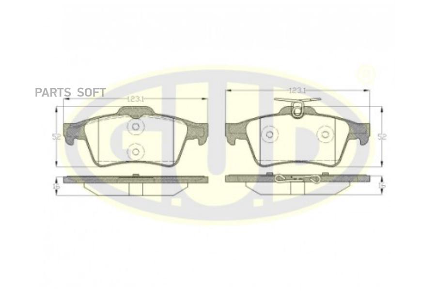 Колодки зад saab 9-3. Opel vectra. Ford focus 1.4-3.2 02-