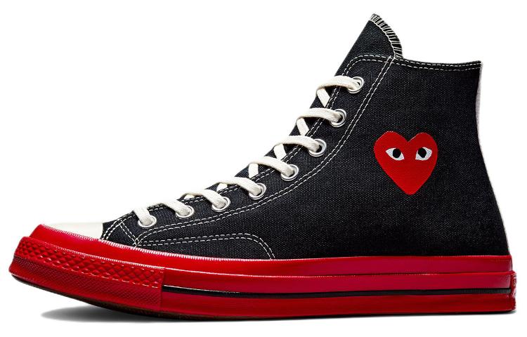 

Кеды унисекс Converse Comme des Garcons Play Chuck Taylor All Star черные 37 EU, Черный, Comme des Garcons Play Chuck Taylor All Star