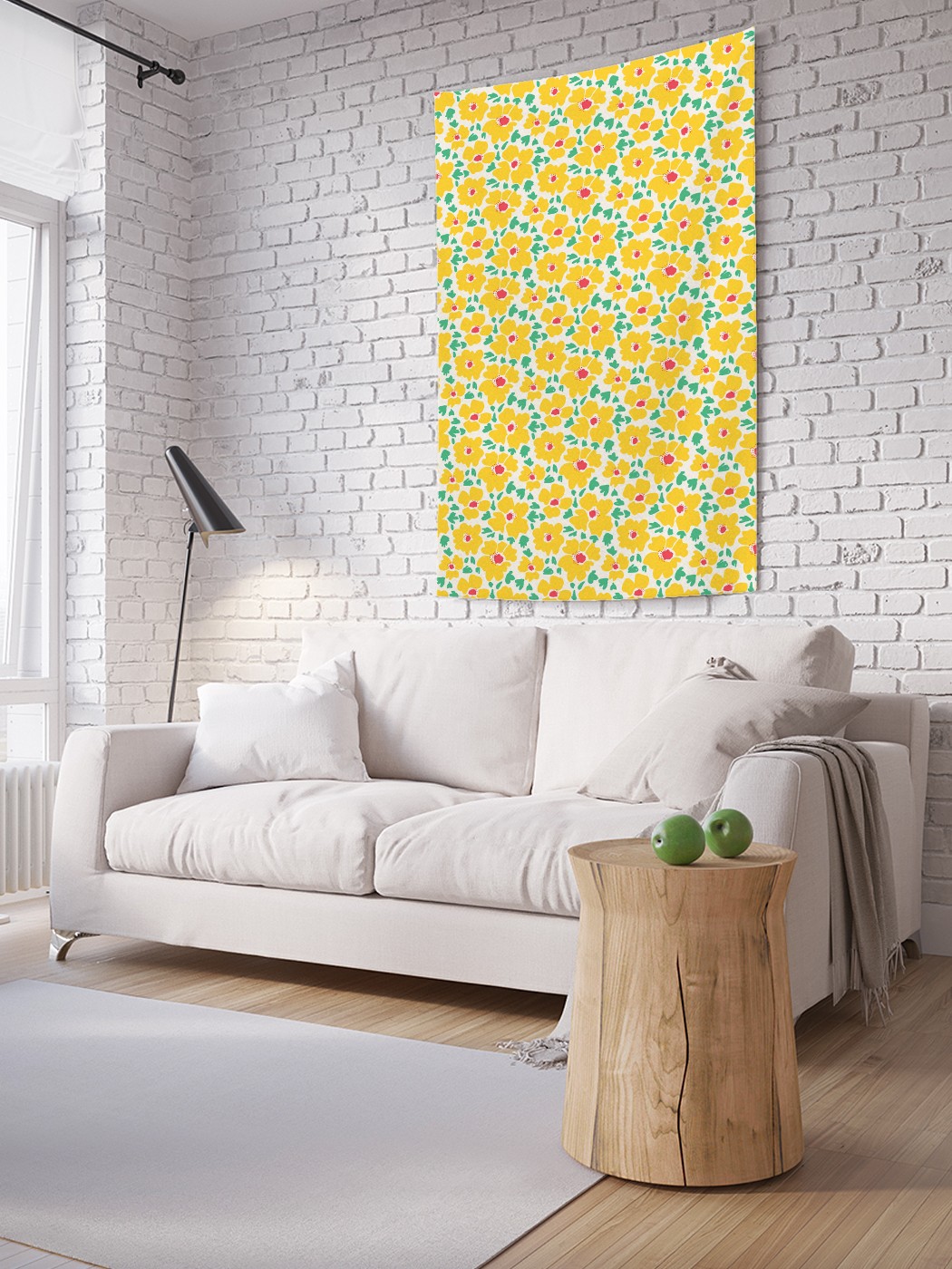 

Вертикальное фотопанно на стену JoyArty Цветочки с тычинками 150x200 см, Цветочки с тычинками