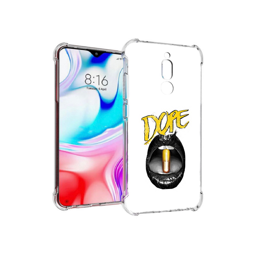 

Чехол MyPads Tocco для Xiaomi Redmi 8 губы (PT138911.300.303), Прозрачный, Tocco