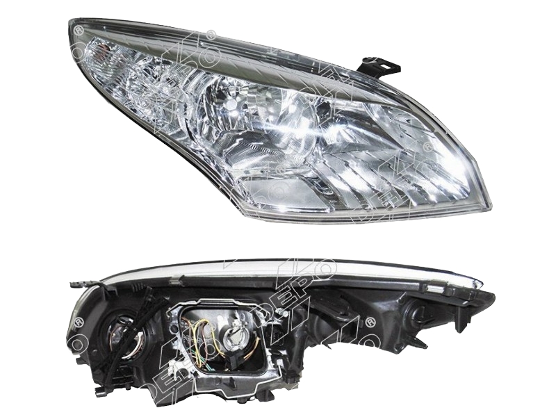 

Фара Renault Megane Iii 08-12 Rh (правый) Хром С Электрокорректором Depo арт. 551-1178RMLD