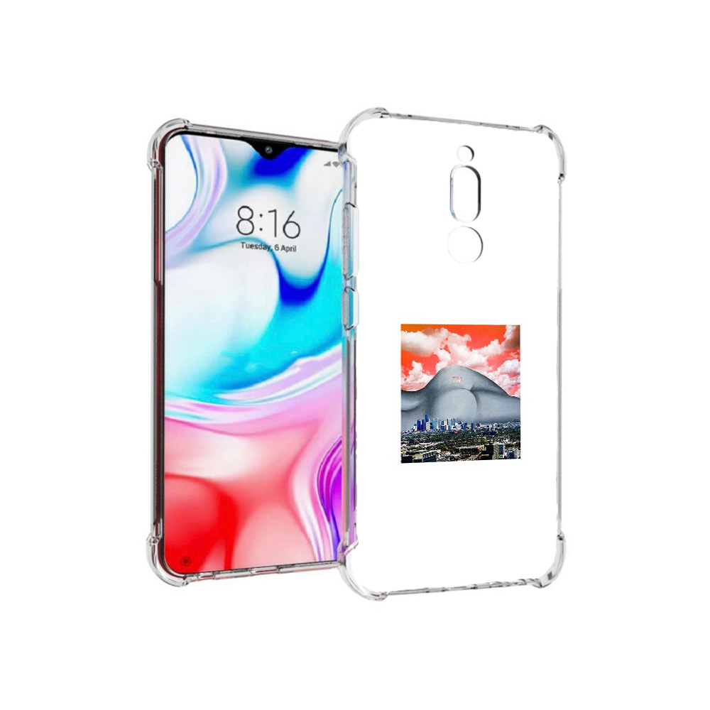 

Чехол MyPads Tocco для Xiaomi Redmi 8 город с девушкой на фоне (PT138911.300.297), Прозрачный, Tocco