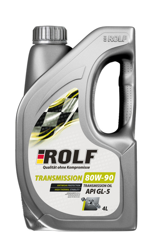 Масло Rolf Transmission 80/90 Gl-5 Минеральное Пластик 4 Л ROLF арт. 322741