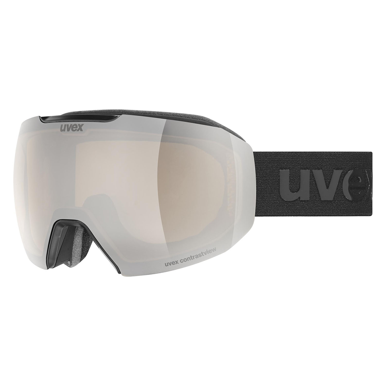 Маска горнолыжная UVEX Epic Attract S DL/FM Black/Silver-Yellow (б/р)