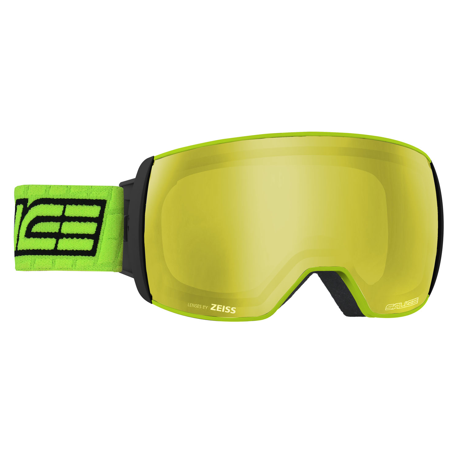 

Маска горнолыжная OTG Salice 605DAF Lime/Da Yellow+Sonar S1, S2 (б/р), 605daf