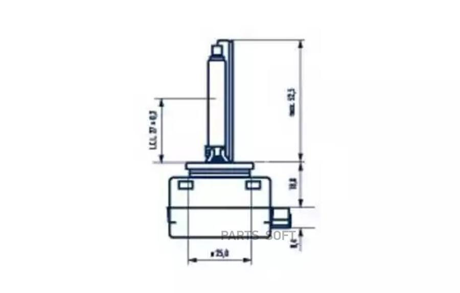 Лампа D1S 85V 35W XENSTART 5994₽