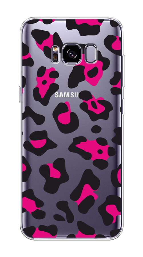 

Чехол на Samsung Galaxy S8 Plus "Pink cow spots", Черный;розовый, 24850-1