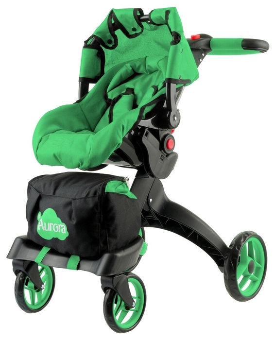 

Коляска для куклы Buggy Boom Aurora прогулочная-трансформер 12 в 1 (в ассортименте)