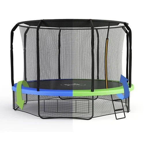

Батут Hasttings Sky Max с сеткой и лестницей 305 см, blue/green, Синий;зеленый, Sky Max