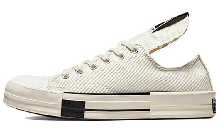 

Кеды унисекс Converse Rick Owens DRKSHDW 1970s белые 42.5 EU, Белый, Rick Owens DRKSHDW x Converse 1970s