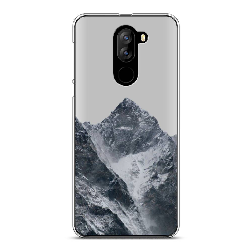 

Чехол на Doogee X60L "Горы арт 4", Серый;бежевый, 220550-2